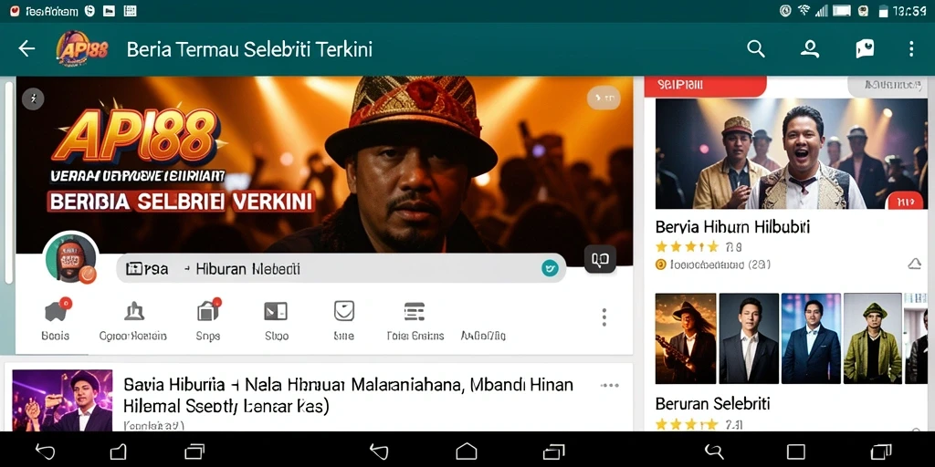Antarmuka API88 yang menarik dan informatif.