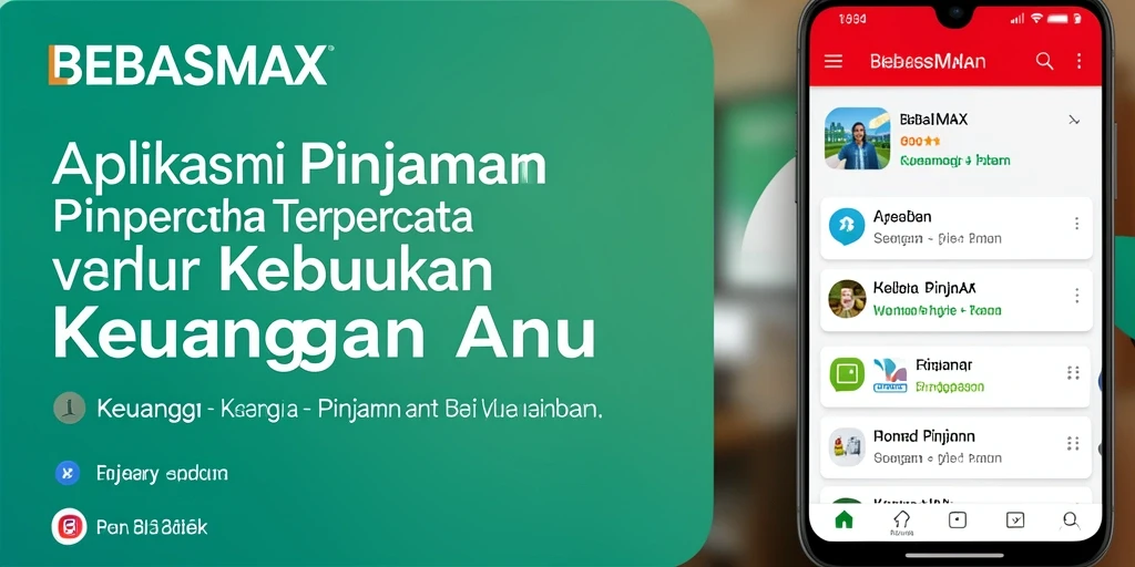 Antarmuka BEBASMAX yang user-friendly untuk pengajuan Pinjaman.