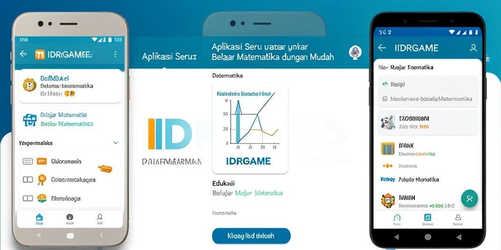 Tampilan antarmuka IDRGAME yang mengedukasi dan interaktif.