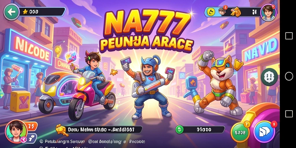 Tampilan antarmuka NA777 yang menarik dan interaktif.