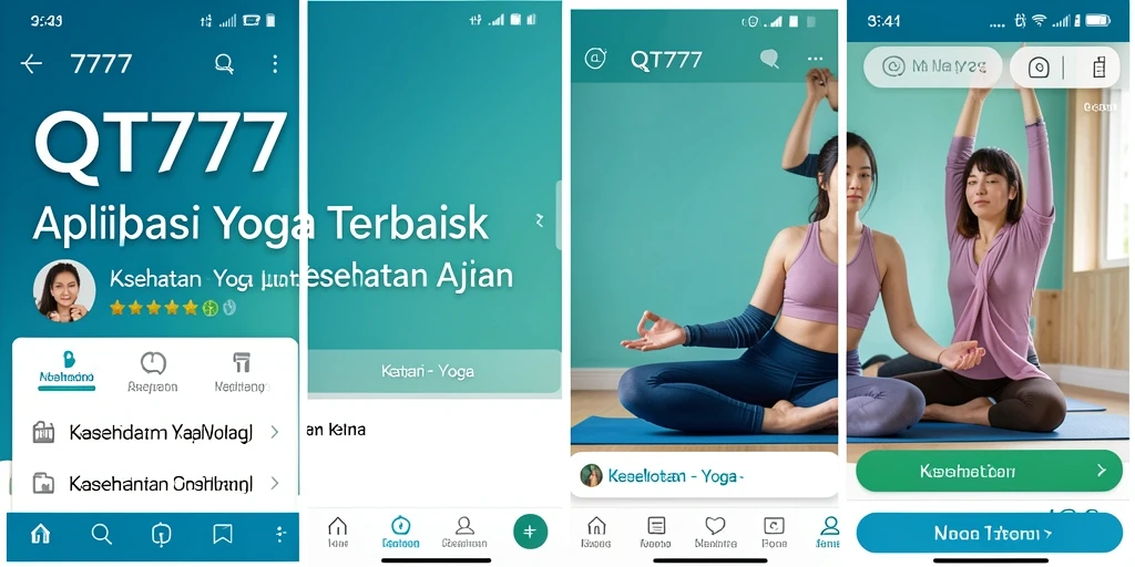 Tampilan antarmuka QT777 yang modern dengan fitur Yoga.